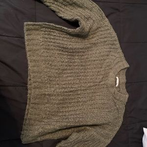 cropped sweater